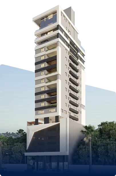 Fachada do empreendimento Apogeu em Betim